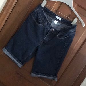Denim Bermuda shorts